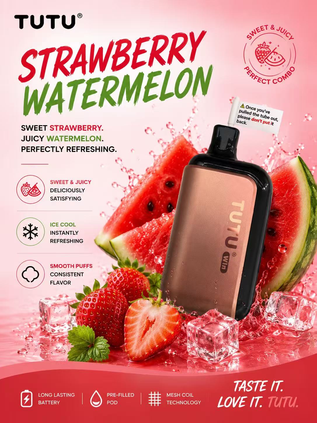 TUTU win 10000 Puffs Disposable Vape Newest brand 12 Flavors