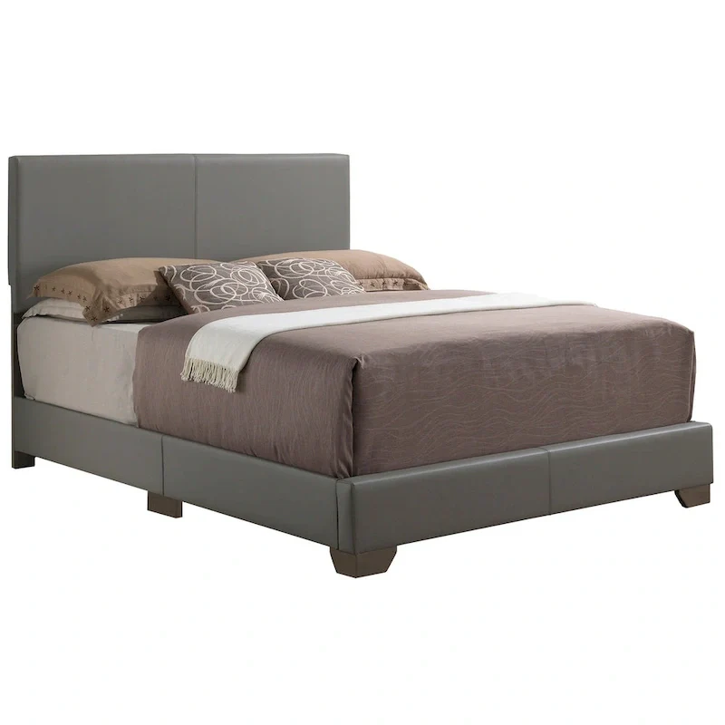 Aaron Upholstered Queen Panel Bed