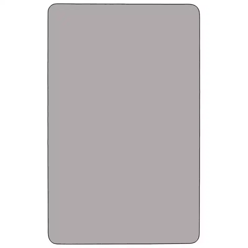 Flash Furniture 24''W x 48''L Rectangular Thermal Laminate Activity Table - Standard Height Adjustable Legs