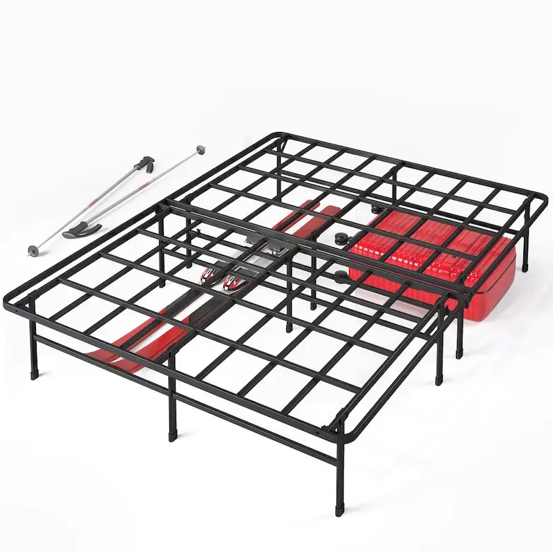 Priage by ZINUS SmartBase Super Heavy Duty Mattress Foundation, 14 Inch Metal Platform Bed Frame