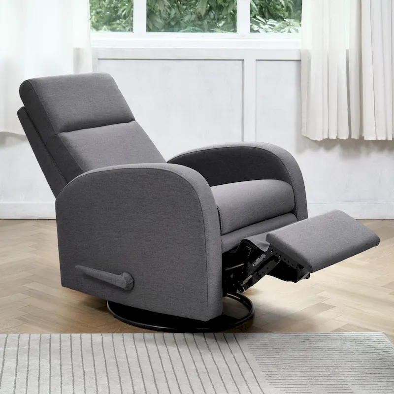 Manual Glider Recliner Rocker Swivel Chair
