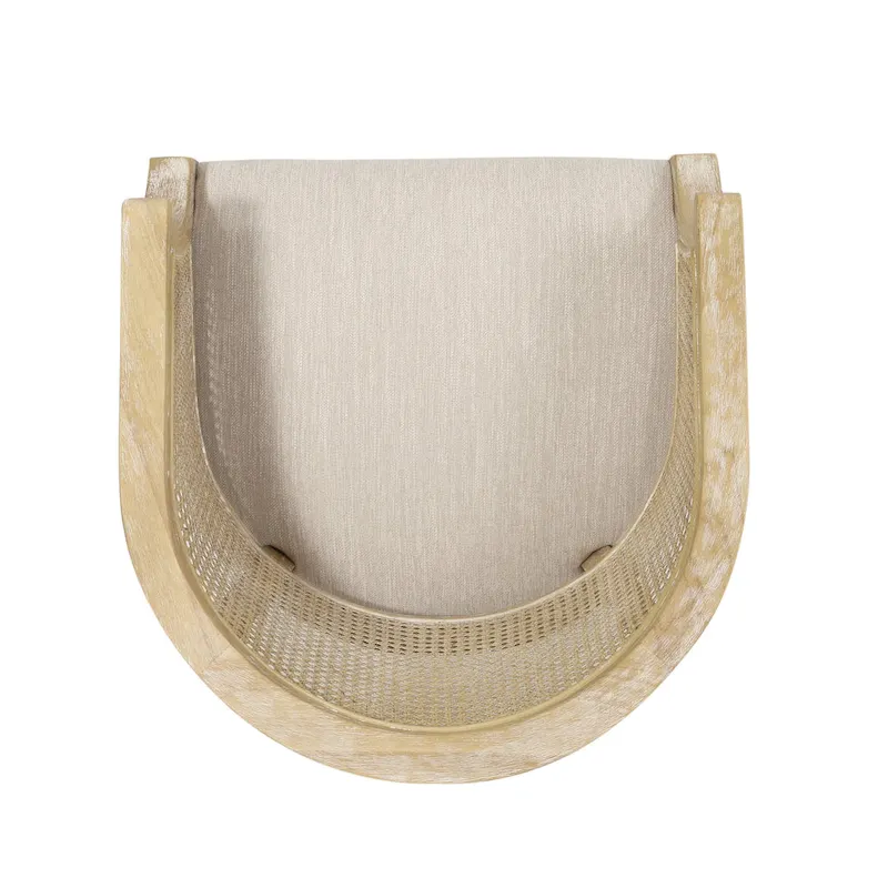 Steinaker Wood and Cane Accent Chair by Christopher Knight Home