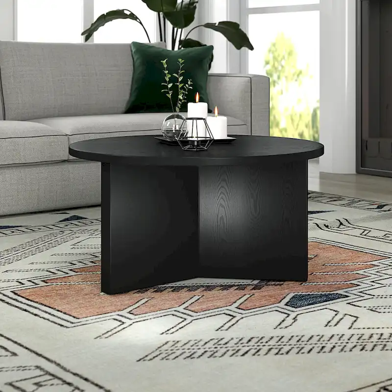 Anders 32 Wide Round Coffee Table