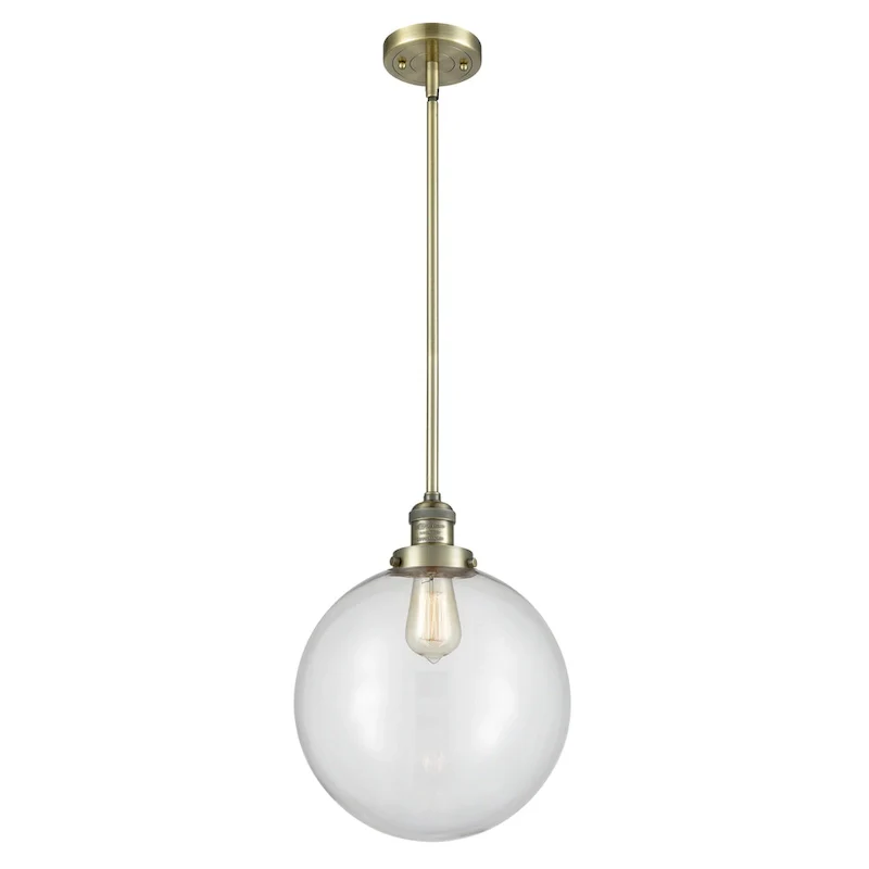 Innovations Lighting Franklin Restoration Beacon - 1 Light 12  Stem Hung Mini Pendant