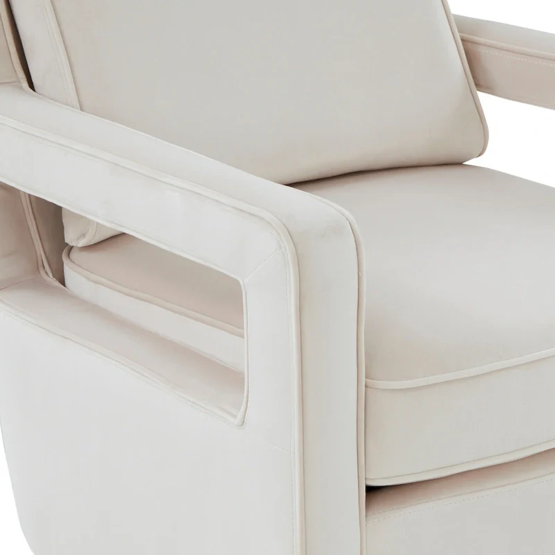 Quinn Velvet Accent Arm Chair by Greyson Living