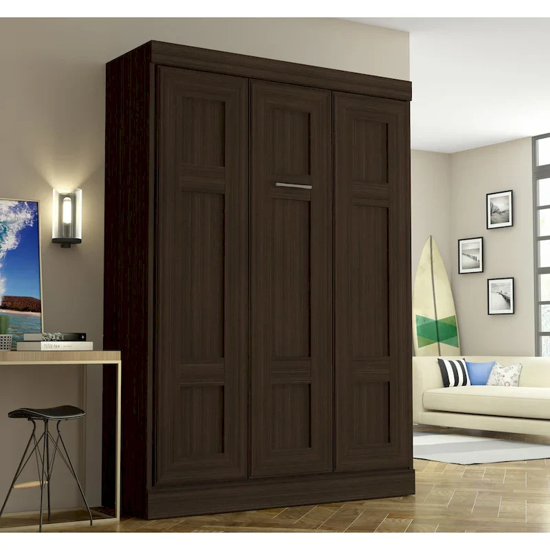 60W Full Murphy Bed with Dual Piston System