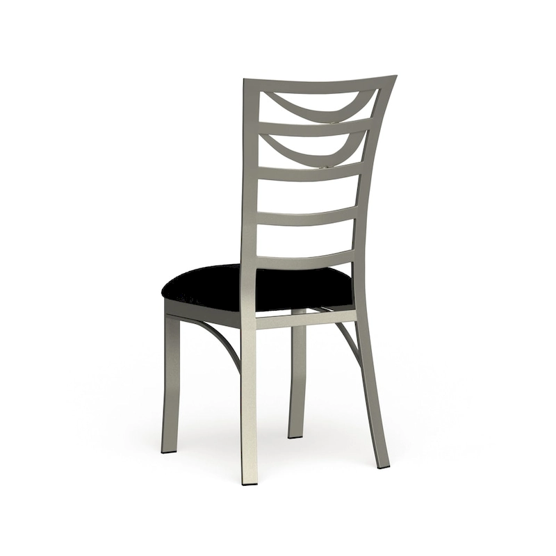 Caia Modern Silver Metal Dining Chairs (Set of 2) by Furniture of America