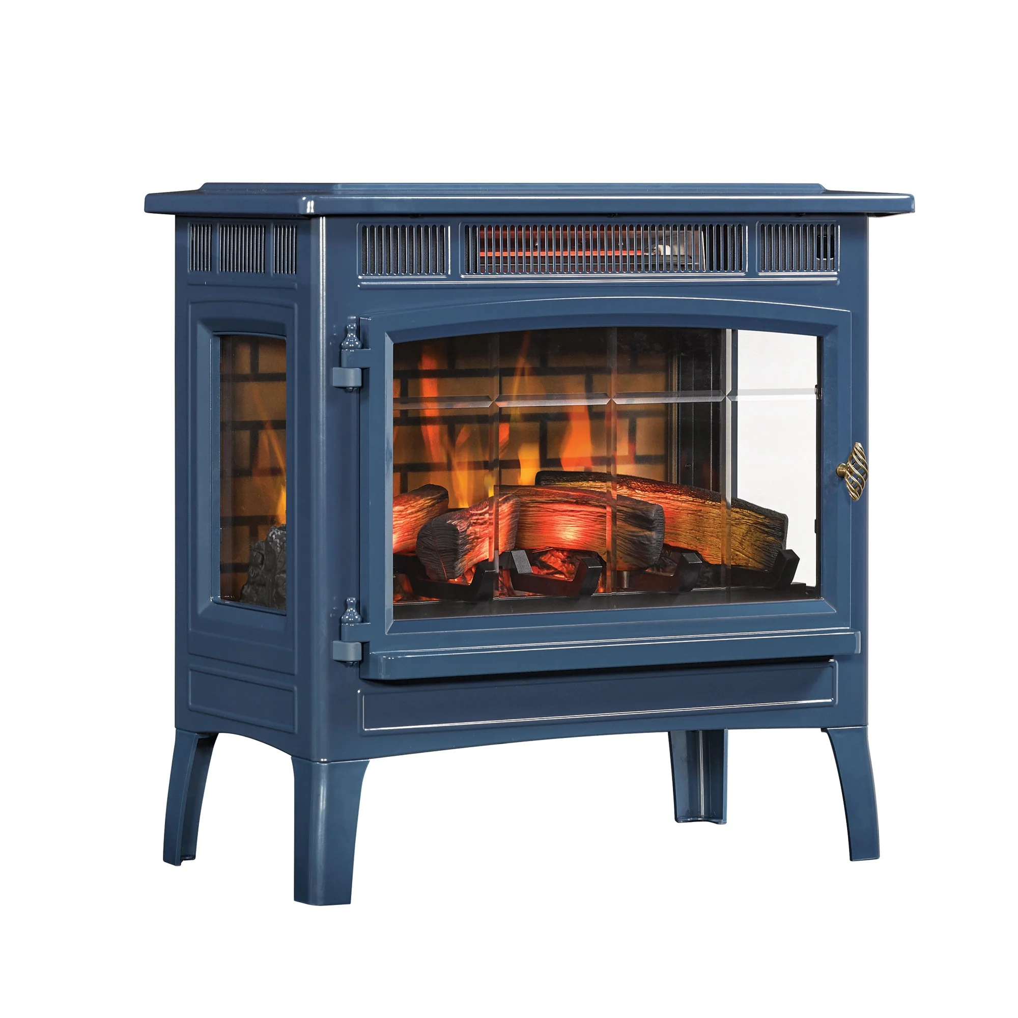 duraflame? Electric Infrared Fireplace Stove Heater with 3D Flame Effect