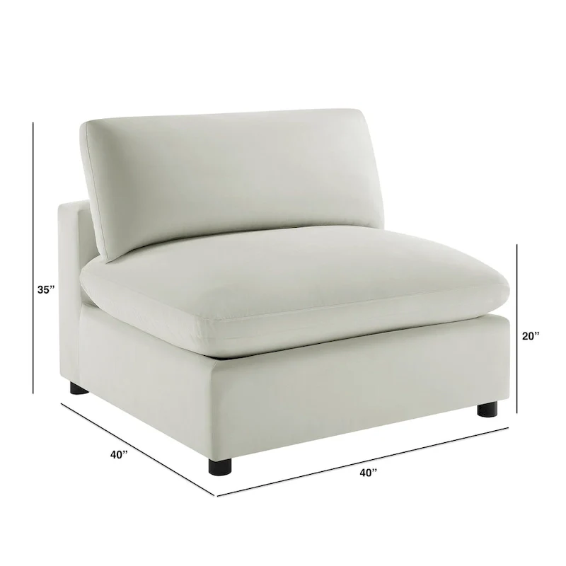 Armless Leisure Chair