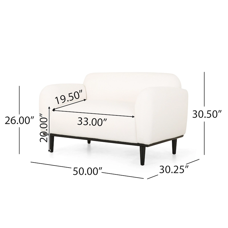 Chaparral Upholstered Loveseat by Christopher Knight Home