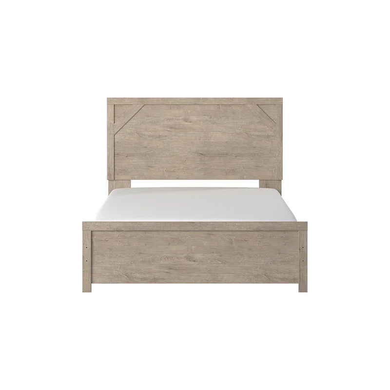 Senniberg Light Brown Panel Bed