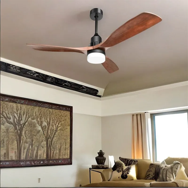Ceiling Fan Light With 6 Speed Remote