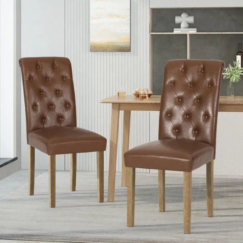 Aruda Upholstered Dining Chair (Set of 2) by Christopher Knight Home