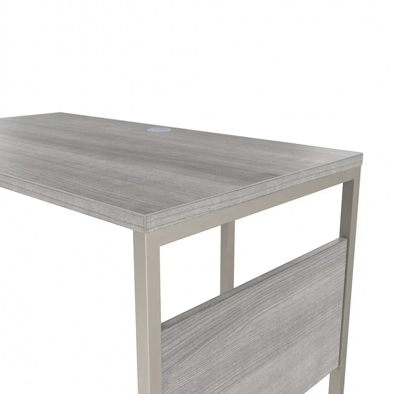 60W x 30D L-Shaped Table Desk with Metal Legs