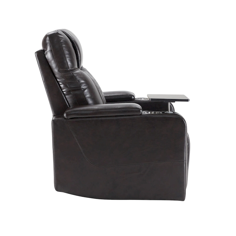Power Motion Recliner with 2 Convenient Cup Holders