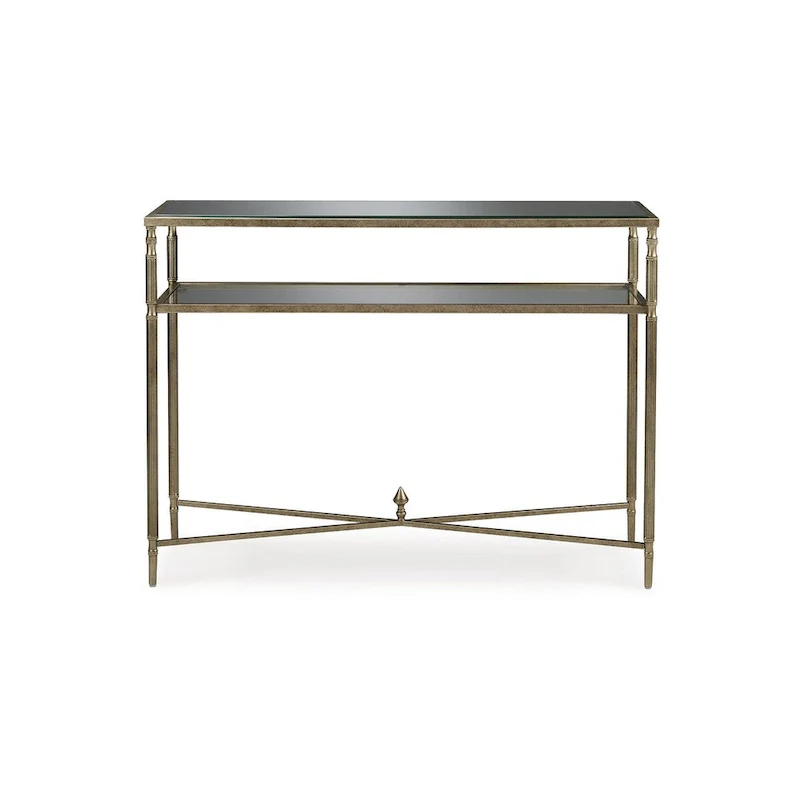 Aged Gold Sofa Table - 45 W x 14 D x 33 H