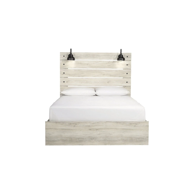 Cambeck Whitewash Panel Bed