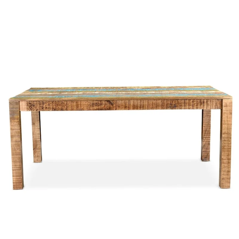 Rustic Multicolor Dining Table