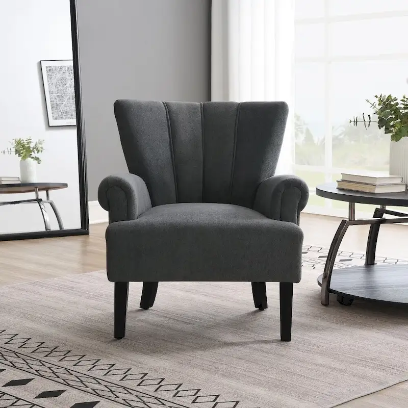 Modern Fabric Accent Living Room Chairs