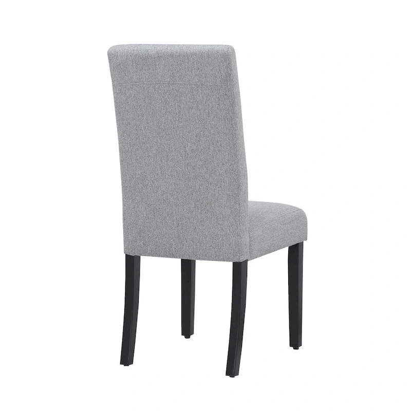 Grandview Upholstered Linen Fabric Dining Chair (Set of 2)