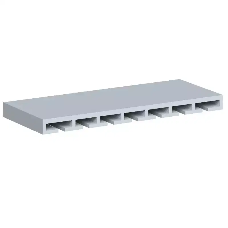 30 W x 1.5 H x 12 D Wine Glass Rack Hangers Under Cabinet, Solid Wood Frame, Water-Based Low-VOC Paint, RTA, Dove Gray