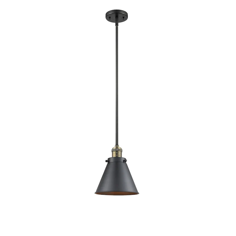 Innovations Lighting Appalachian - 1 Light 8  Stem Hung Mini Pendant