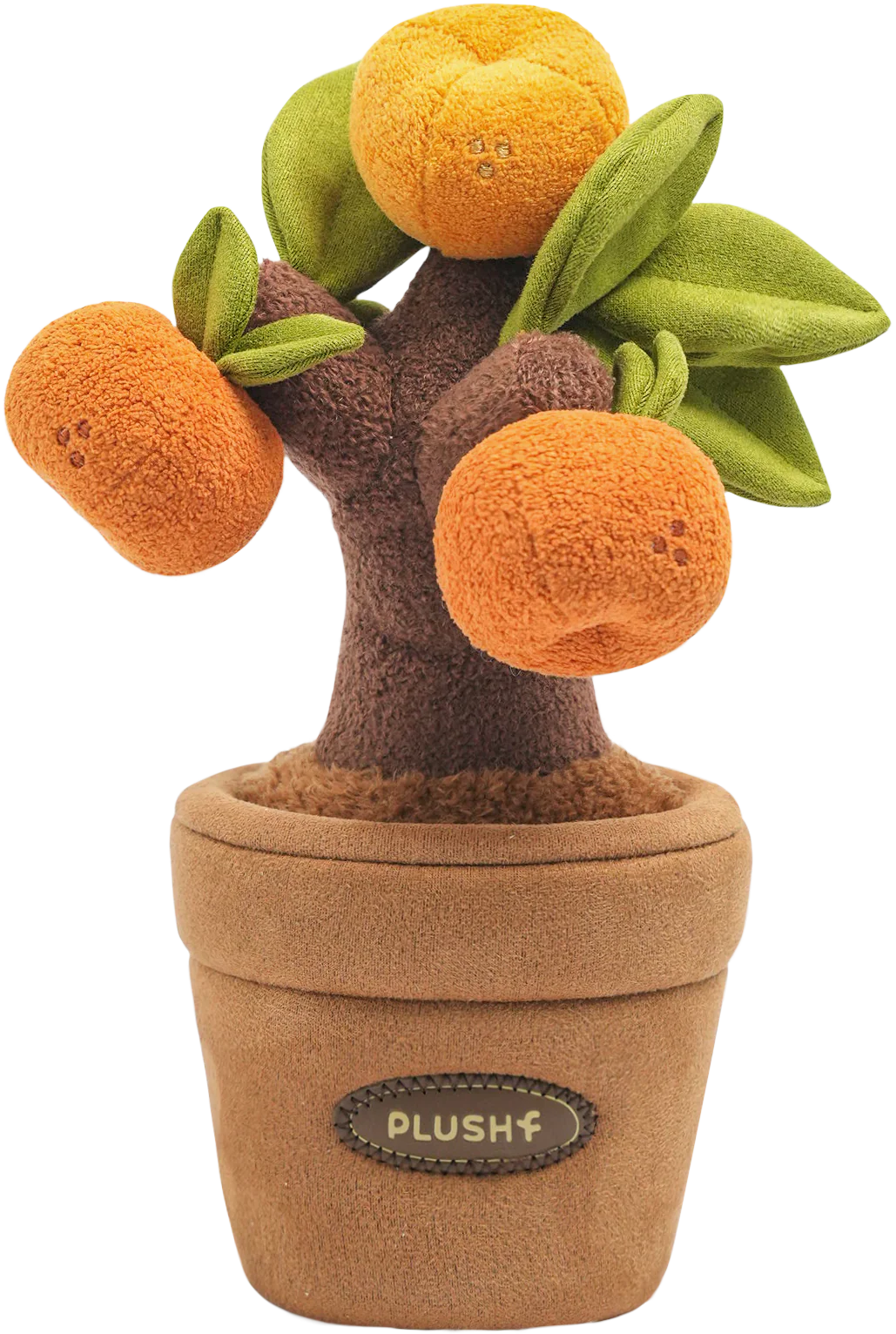 PlushWoods Citrus Tree Plant Plush With Pot 25cm