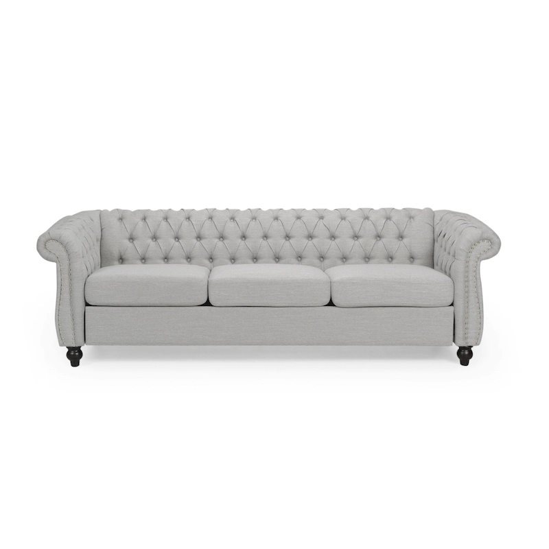 Parksley Tufted Chesterfield 3-seat Sofa by Christopher Knight Home