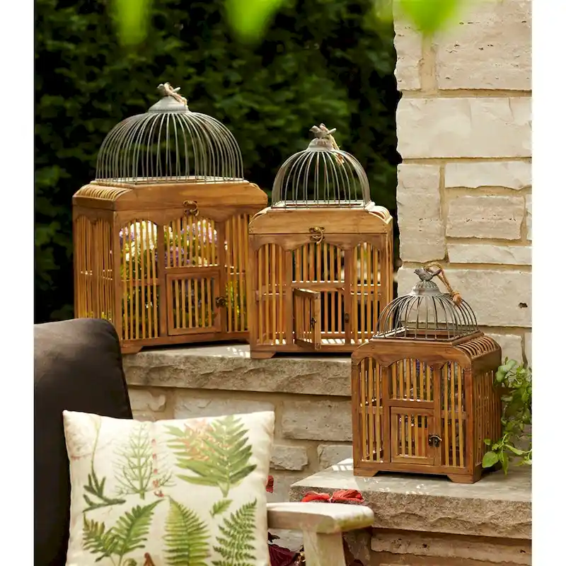 Decorative Birdcages (Set of 3)