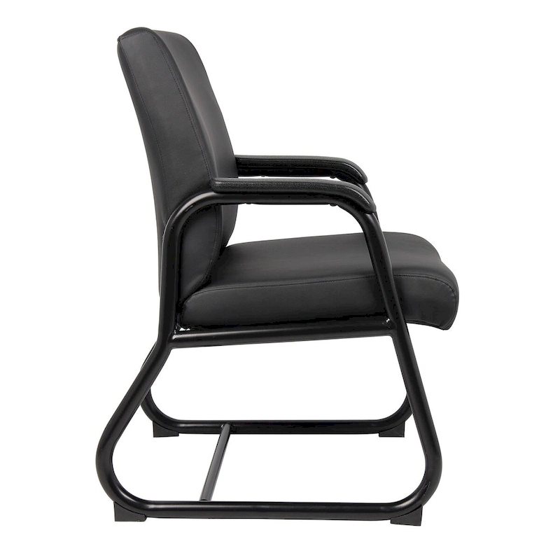 Boss Antimicrobial Vinyl Executive Guest Chair