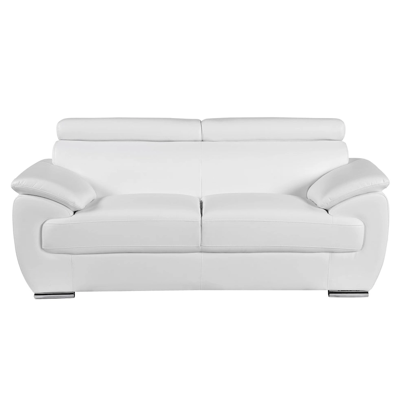 Genuine Leather Loveseat