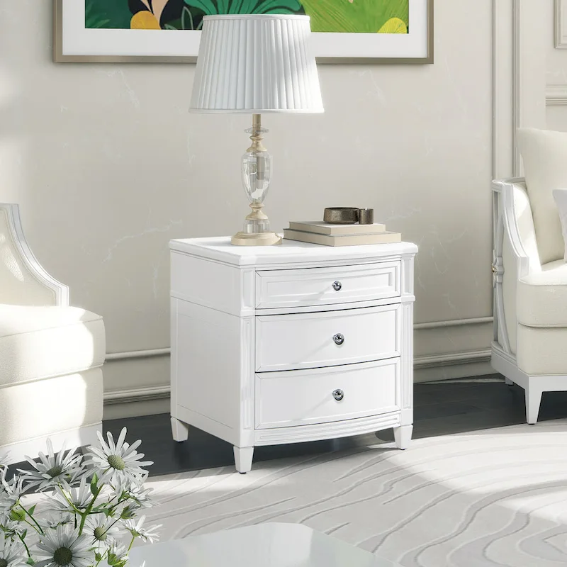 23.5 3-Drawer Storage End Table