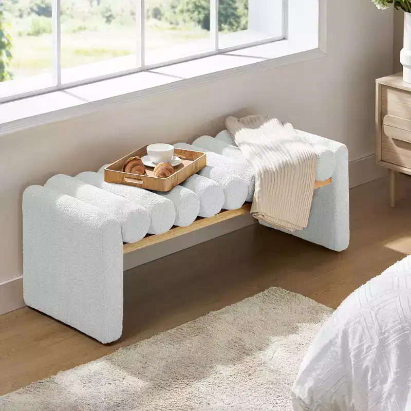 Alice Bench With Solid Wood Construction | HULALA HOME