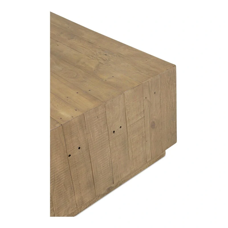 Niall, Square Wooden Coffee Table, Brown - 31.5 X 31.5 X 16