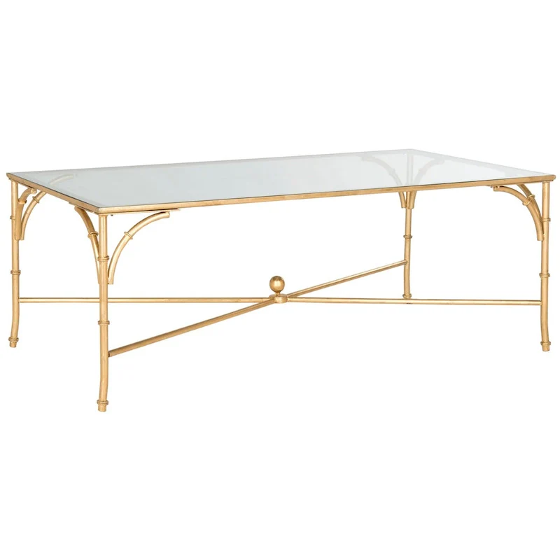 Telke Gold Coffee Table - 50 x 26 x 18 - 50Wx26Dx18H
