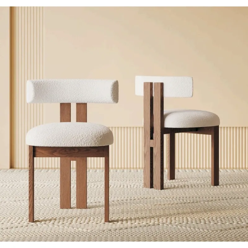 Hazelnut Brown Dining Chair Set - 2 Piece