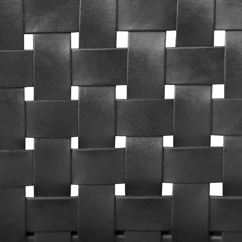 Banda Teak & Leather Dining Chair - Solid Teak Wood Frame