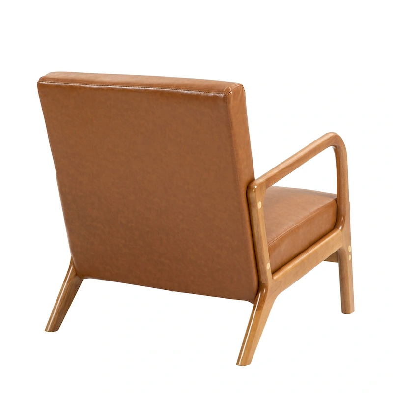 Upholstered Armchair Leisure Chair Accent Chairs Set of 2 with Pillow