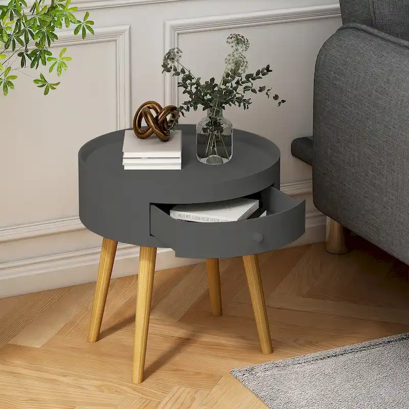 Modern Coffee Table with Drawer