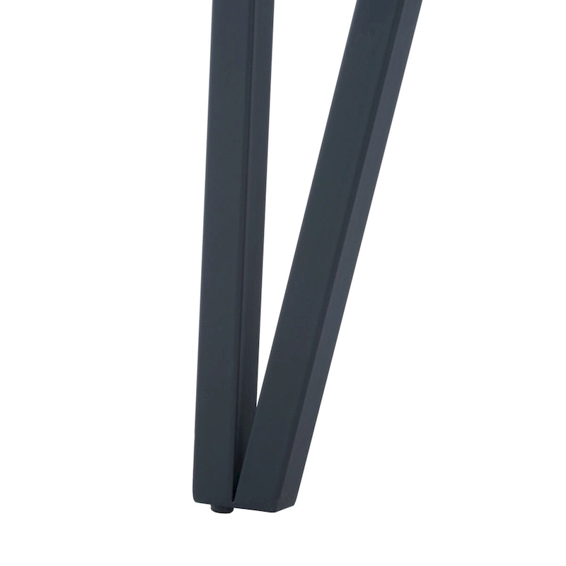 SAFAVIEH Asal Mid-Century Industrial Rustic Dining Room Table - 59.1 W x 35.4 L x 29.5 H - 59Wx35Dx30H