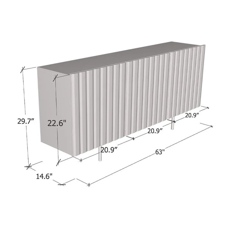 Pilar 03 Sideboard - N/A