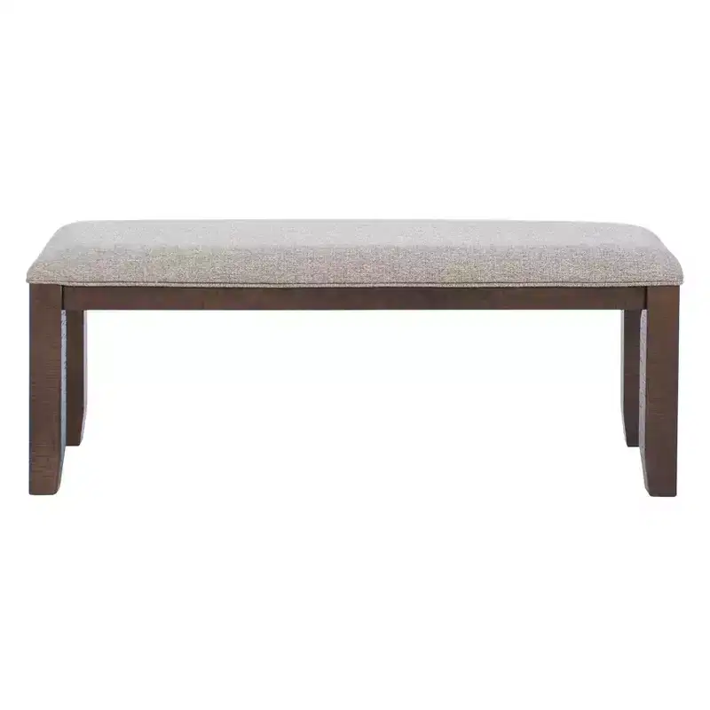 Powell 6pc Rectangle Lewis Dining Set Brown