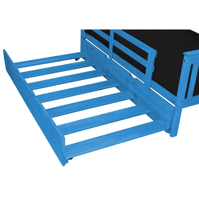 Pine Full Trundle Unit