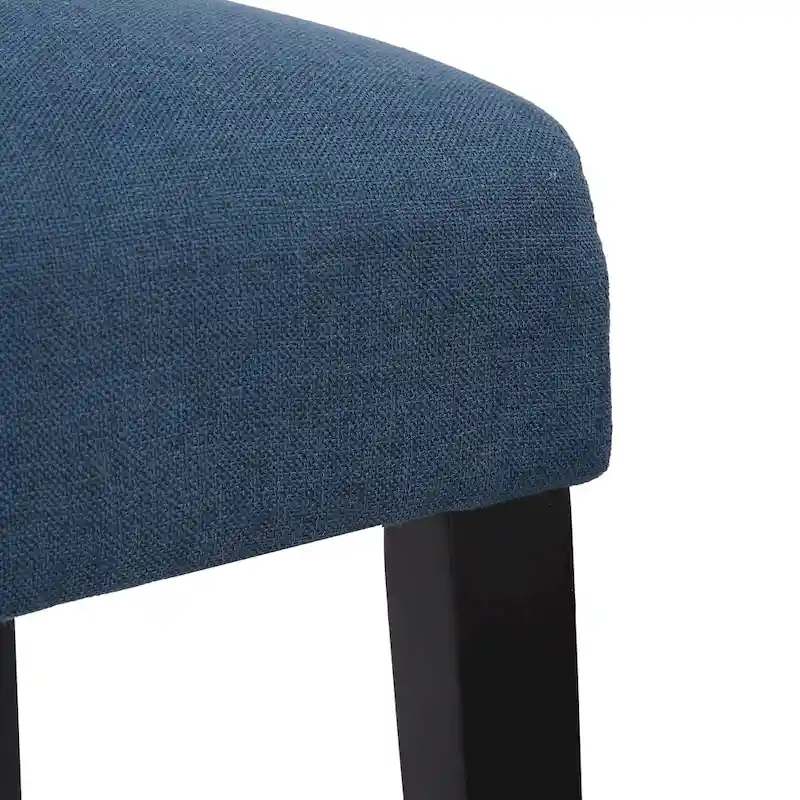 Grandview Upholstered Linen Fabric Dining Chair (Set of 2)