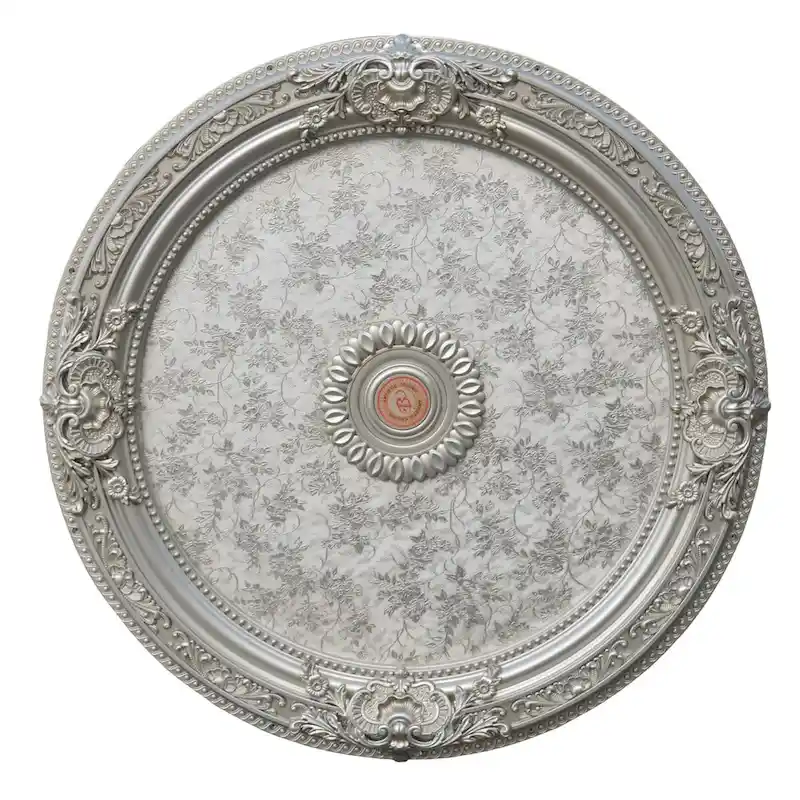 Blanco Round Chandelier Ceiling Medallion 36in