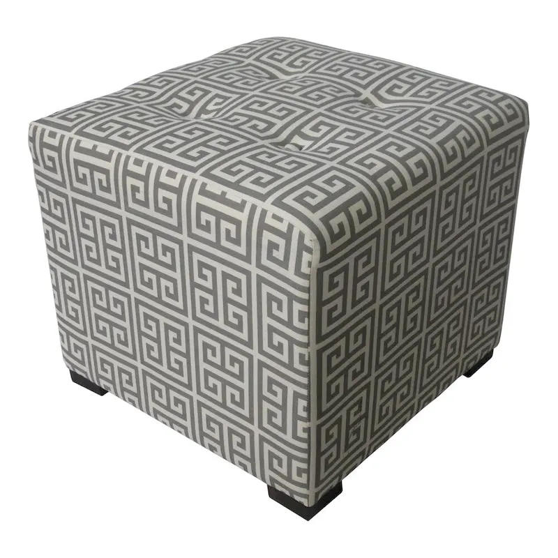 Merton Towers 4-button Tuft Square Ottoman