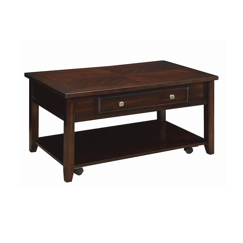 Rectangular Lift Top Coffee Table in Walnut