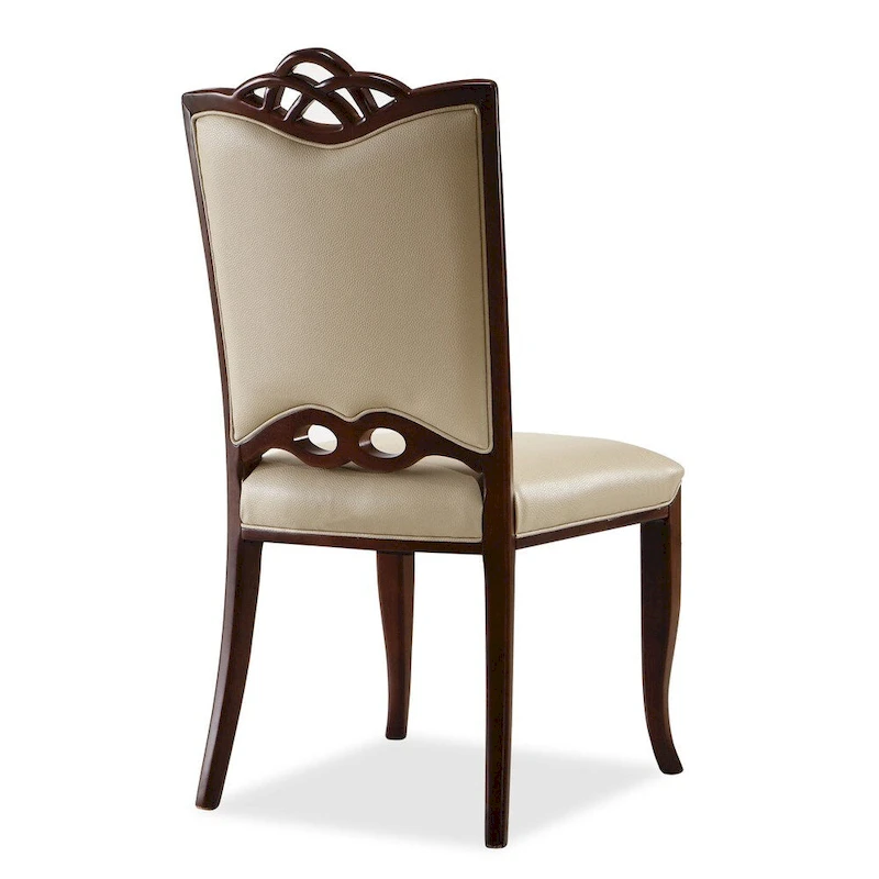 Palace Leather Dining Chairs (Set of 2)