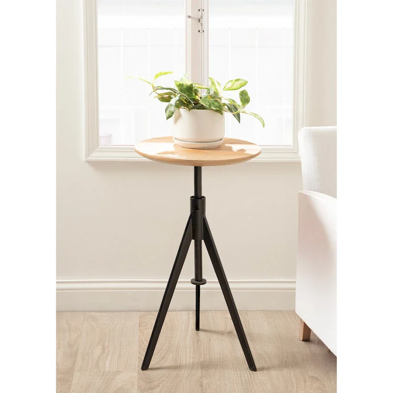 Kate and Laurel Keres Adjustable Side Table