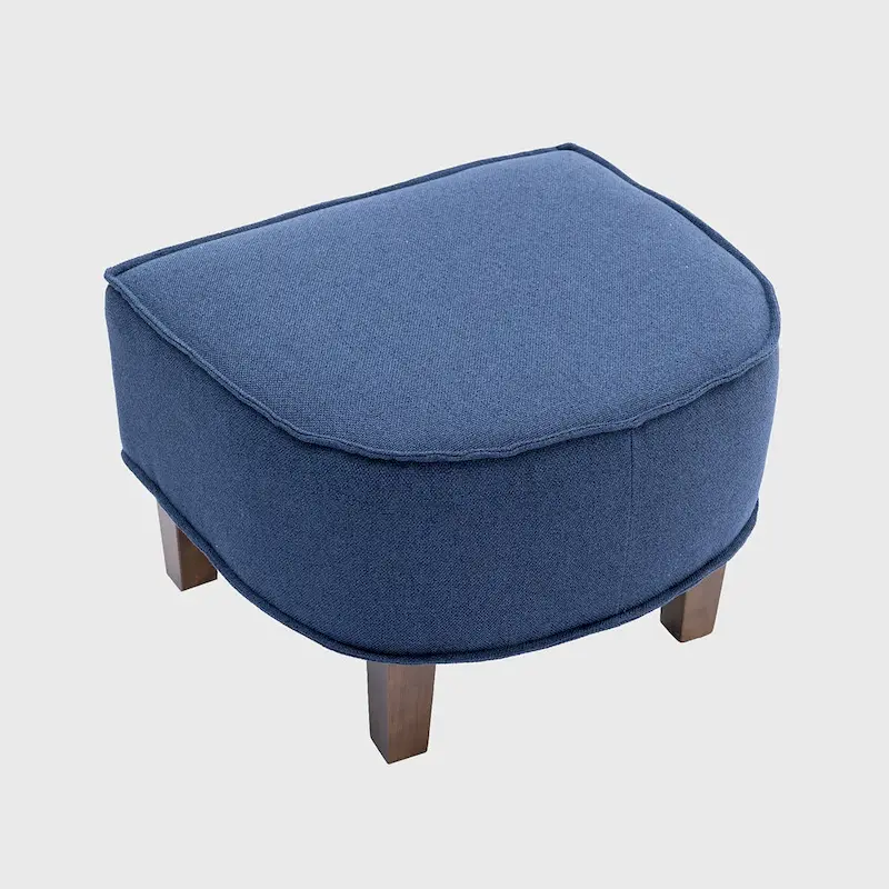 Accent Chair with Ottoman